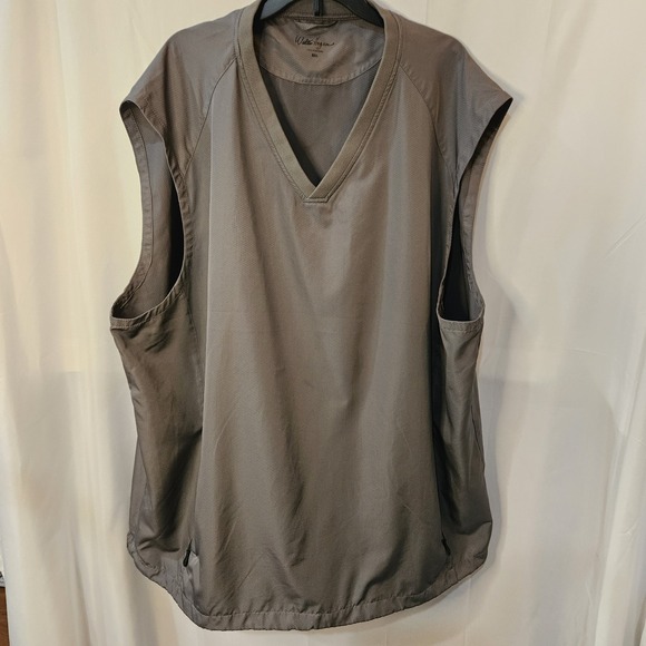Walter Hagen Other - Walter Hagen V-Neck Vest Men's XXL Pullover GRAY Golf Windbreaker Sport Casual
